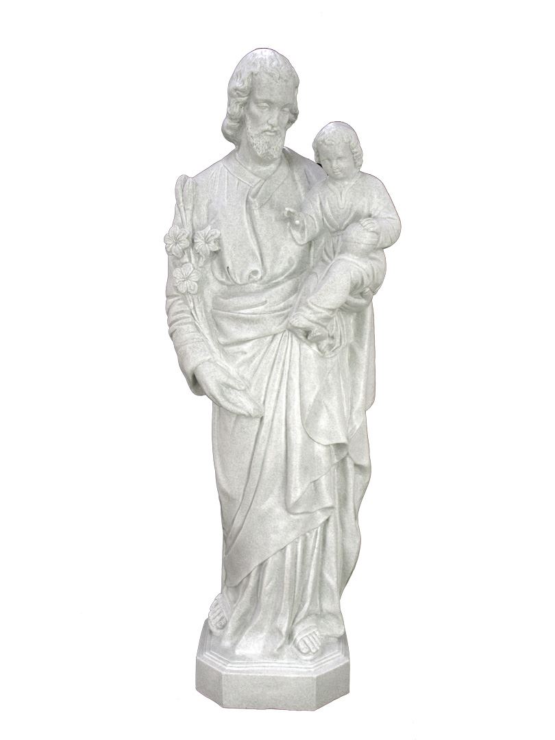 St. Joseph & Child 24" Statue, Granite Finish