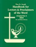St. Joseph Handbook For Lectors & Proclaimers Of The Word Liturgical Year A - 2023