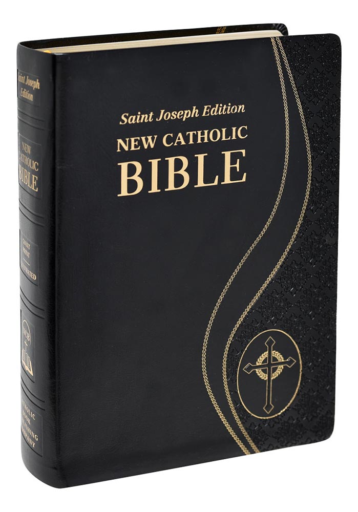 St Joseph New Catholic Bible Giant Print Black   115527 2 