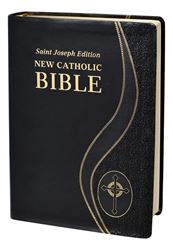 St. Joseph New Catholic Bible Giant Print, Black