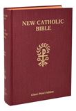 St Joseph New Catholic Bible Giant Print Red