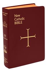 St. Joseph New Catholic Bible (Large Type) Burgundy Imit. Leather