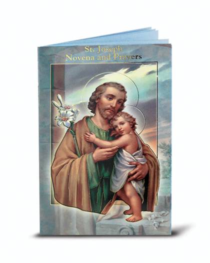 St Joseph Novena Booklet  ?3.75" x 6" Beautifully Illustrated Novena Book of Prayer & Devotion Each Novena Book has 24 pages of Fratelli-Bonella Artwork 