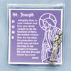 St. Joseph Pocket Statue with Devotional Folder