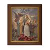 St. Joseph "Terror of Demons" 8" x 10" Dark Walnut Framed Art