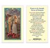 St. Joseph "Terror of Demons" Laminated Prayer Card