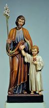St. Joseph with Boy Jesus Statue