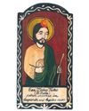 St. Jude Patron of Hopeless Causes Handmade Pocket Token 1.5 in x 2.75 in