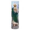 St. Jude of Thaddeus 8" Flickering LED Flameless Prayer Candle with Timer