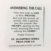 St. Junipero Serra Laminated Prayer Ca