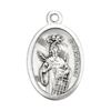St. Lawrence 1" Oxidized Medal - 25/Pack *SPECIAL ORDER - NO RETURN*