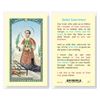 St. Lawrence Laminated Prayer Card