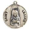 St. Lillian Pendant on 18" Chain