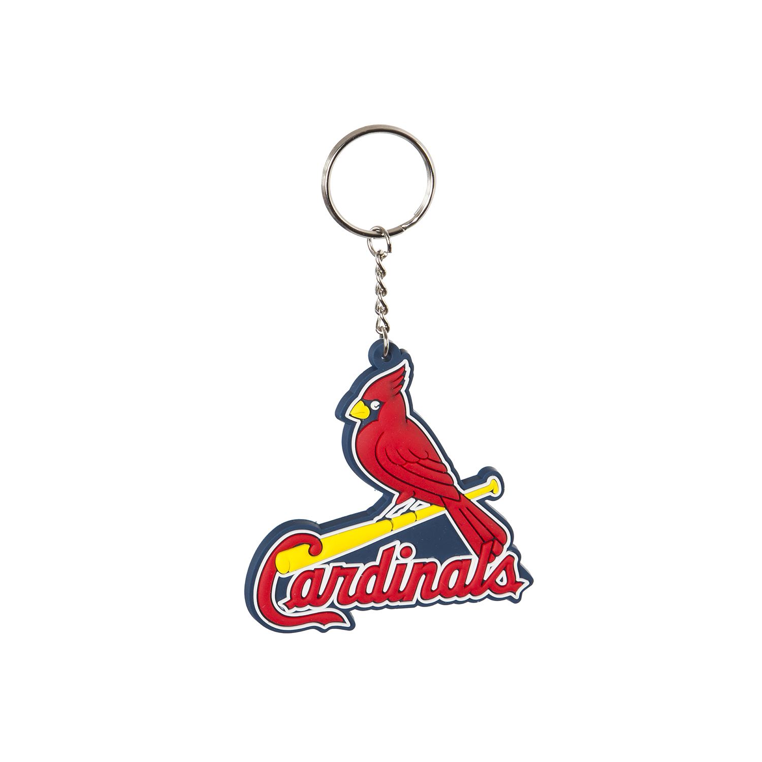 St. Louis Cardinals Rubber Keychain