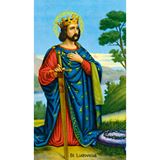 St. Louis Paper Prayer Card, Pack of 100