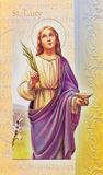 St. Lucy Biography Card