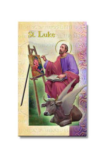 St. Luke Biography Card