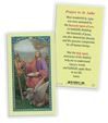 St. Luke Laminated Prayer Card