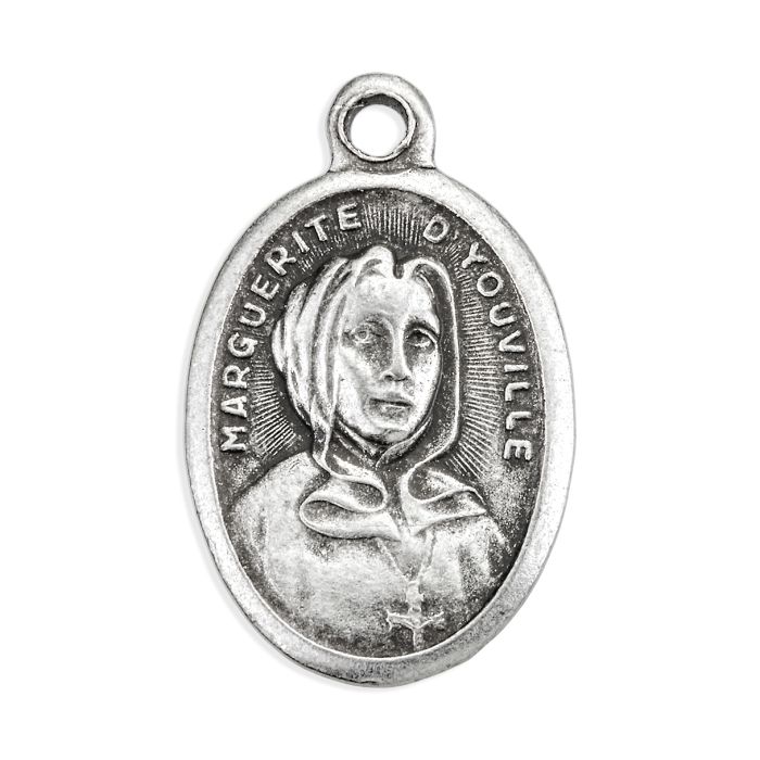 St. Marguerite 1" Oxidized Medal - 25/Pack *SPECIAL ORDER - NO RETURN*