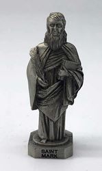 St. Mark 3" Pewter Statue *WHILE SUPPLIES LAST*