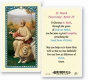 St. Mark Holy Card