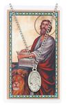 St. Mark Pendant and Holy Card Set