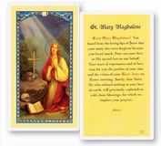 St. Mary Magdalene Laminated Prayer Card