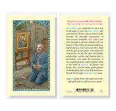 St. Matt Talbot Laminated Prayer Card
