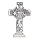 St. Matthew 5" Pewter Standing Cross