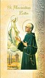 St. Maximilian Kolbe Biography Card