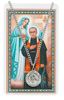 St. Maximilian Kolbe Pendant and Holy Card Set