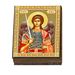St. Michael Icon Decopage Rosary Keepsake Box