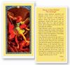 Prayer To St. Michael Laminated Prayer Card
