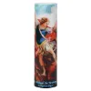St. Michael the Archangel 8" Flickering LED Flameless Prayer Candle with Timer