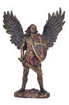 St. Michael Hand-Painted 13.5" Statue