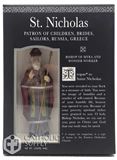 St. Nicholas 4.5" Statue with Prayer Card Set