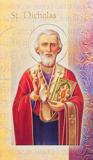 St. Nicholas Biography Card