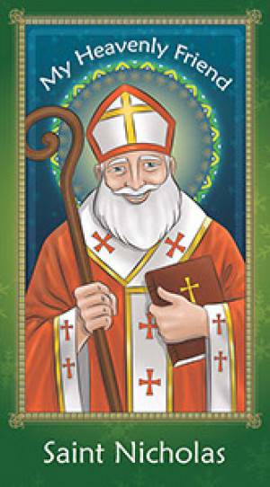 St. Nicholas Laminated Prayer Card