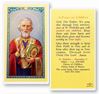 St. Nicholas Prayer For Children Laminated Prayer Card