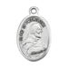 St. Padre Pio 1" Oxidized Medal - 14423
