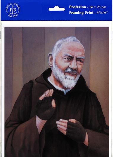 St. Padre Pio 8" x 10" Print