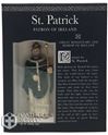 St. Patrick 4.75" Statue with Prayer Card Set