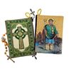 St. Patrick and Celtic Cross Irish Icon Rosary Pouch 5 3/8 Inch