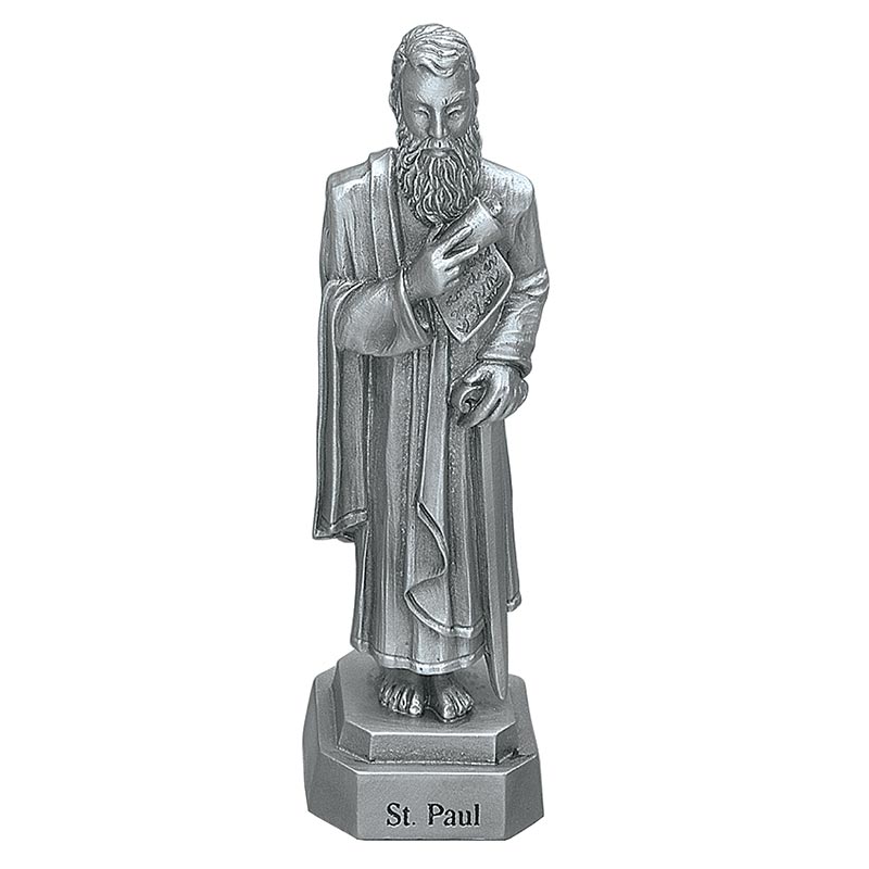 St. Paul 3.5" Pewter Statue 