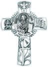 St. Paul Pewter Wall Cross *WHILE SUPPLIES LAST*