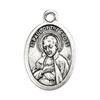 St. Paul of the Cross 1" Oxidized Medal