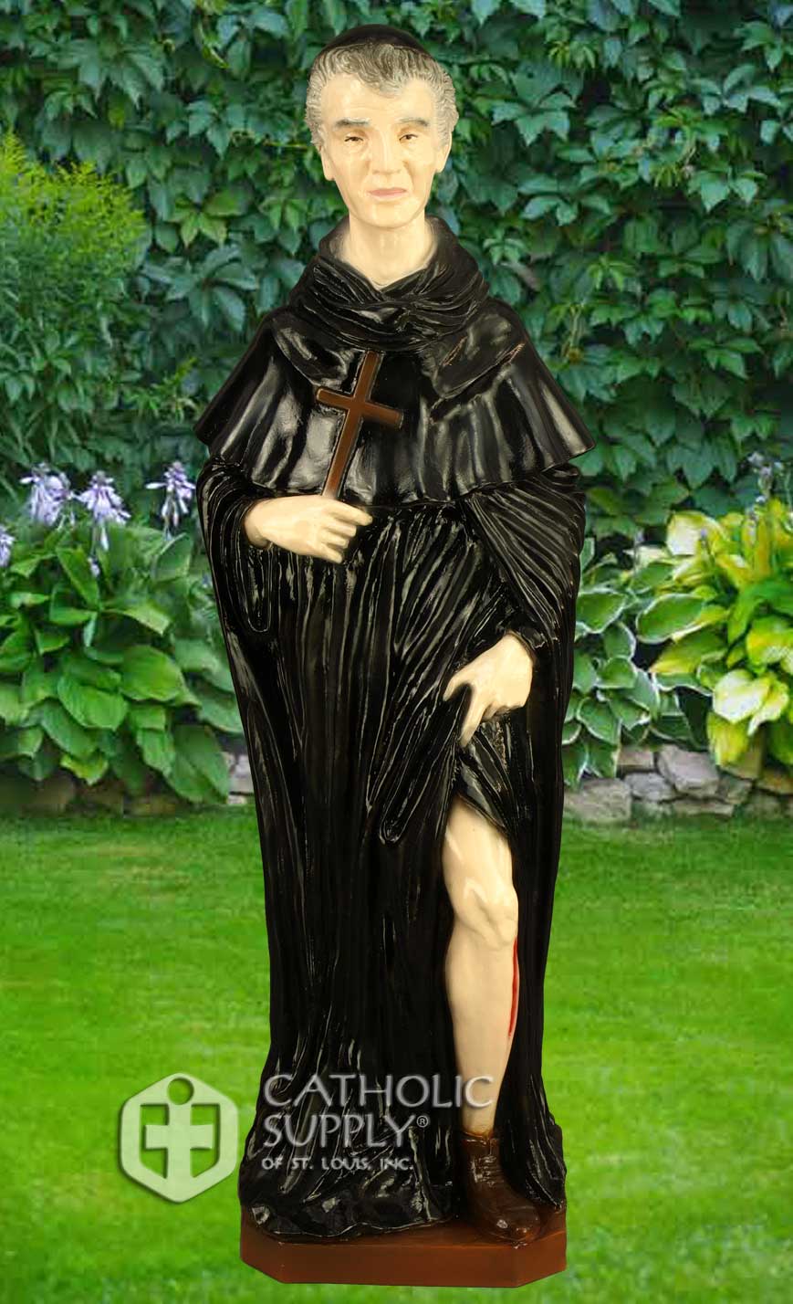 St. Peregrine 24" Statue, Colored