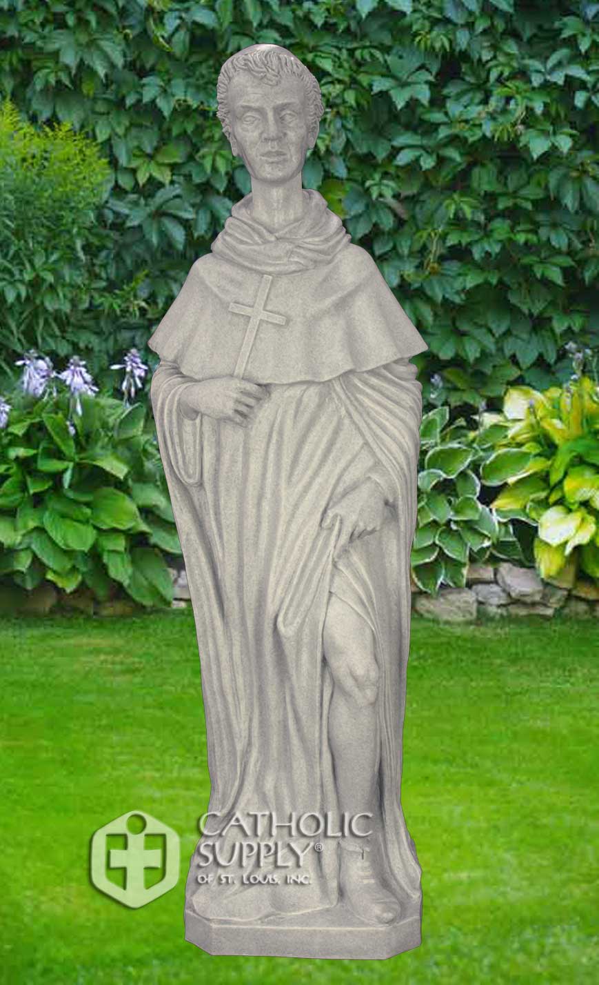 St. Peregrine 24" Statue, Granite Finish