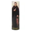 St Peregrine 8" Flickering LED Flameless Prayer Candle with Timer