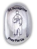 St. Peregrine Thumb Stone